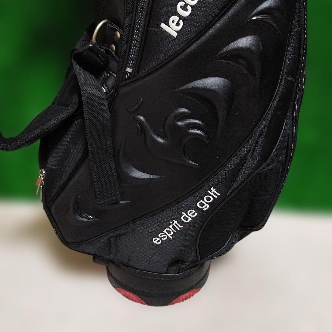 le coq sportif 黒 キャディバッグ