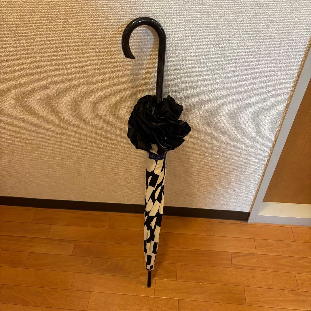 芦屋ロサブラン　ドット　日傘　 100%完全遮光