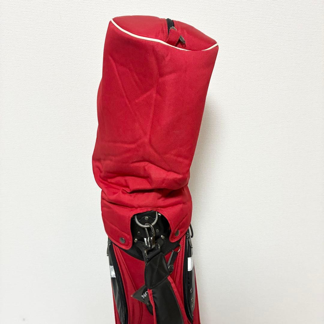 SRIXON スリクソン キャディバッグ 赤 ゴルフバッグ メンズ