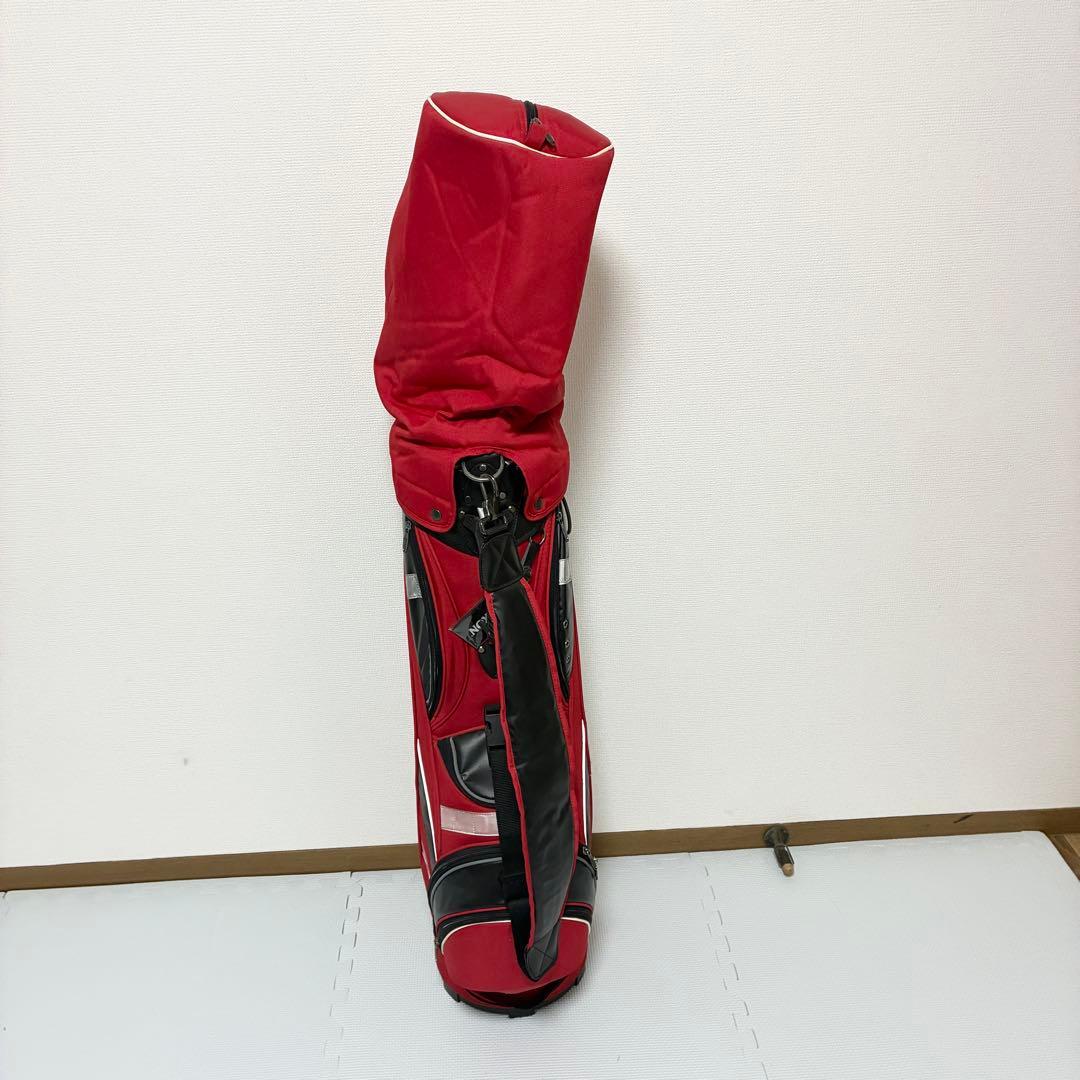SRIXON スリクソン キャディバッグ 赤 ゴルフバッグ メンズ