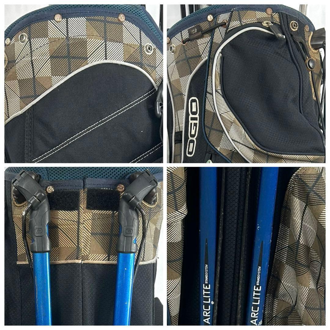 本格派 メンズゴルフクラブ 13本 フルセット ゴルフセット OGIO 初心者向