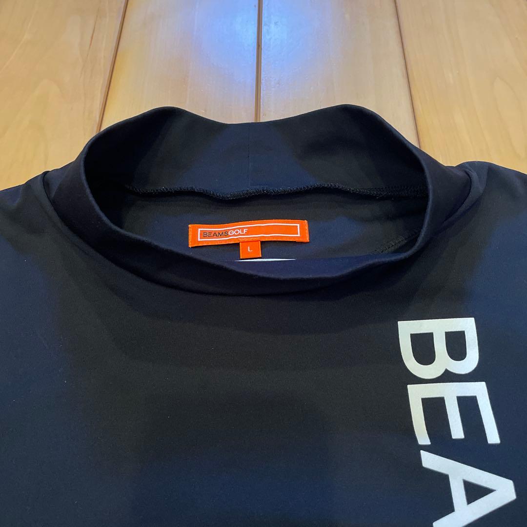 BEAMS GOLF ブラック ハイネックシャツ