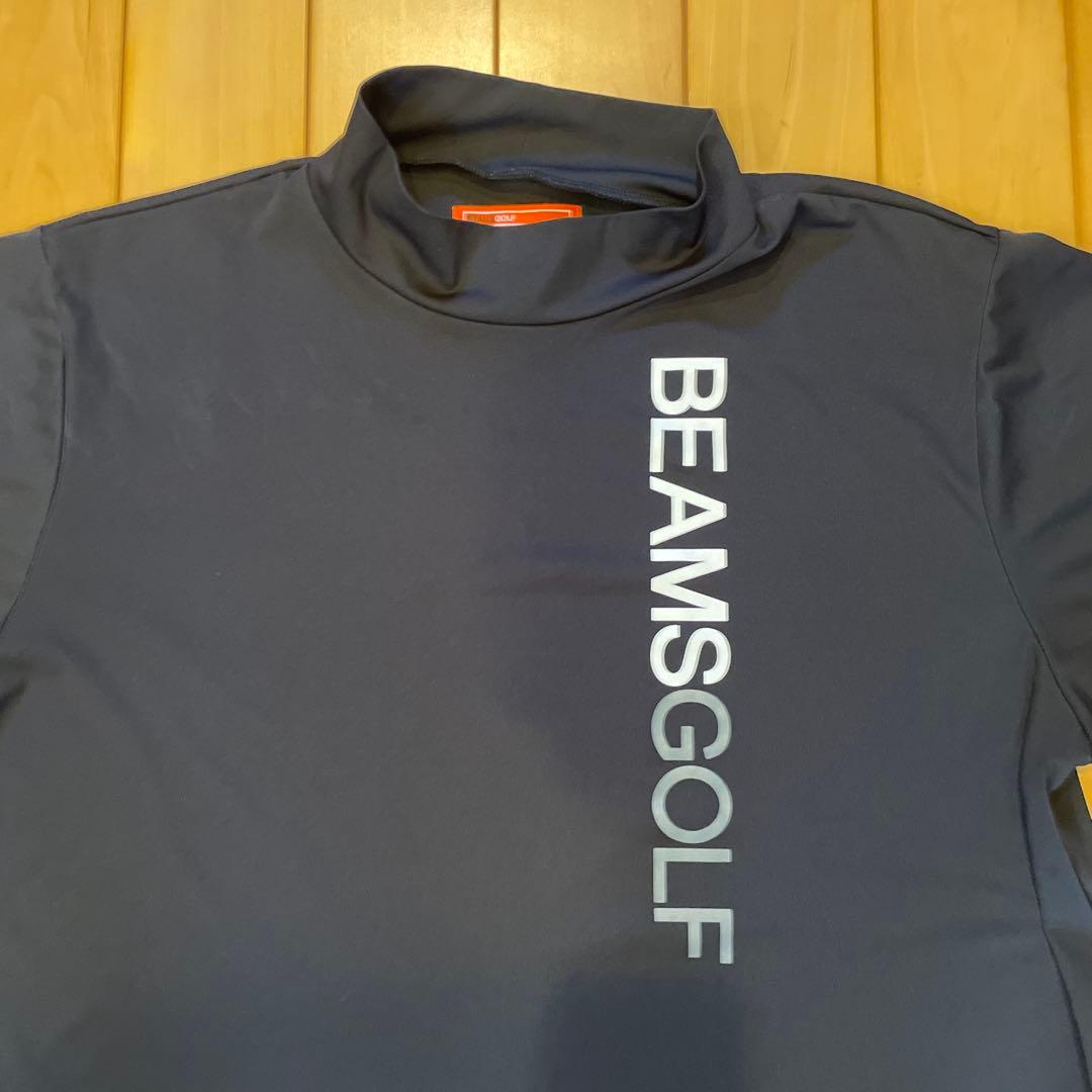 BEAMS GOLF ブラック ハイネックシャツ