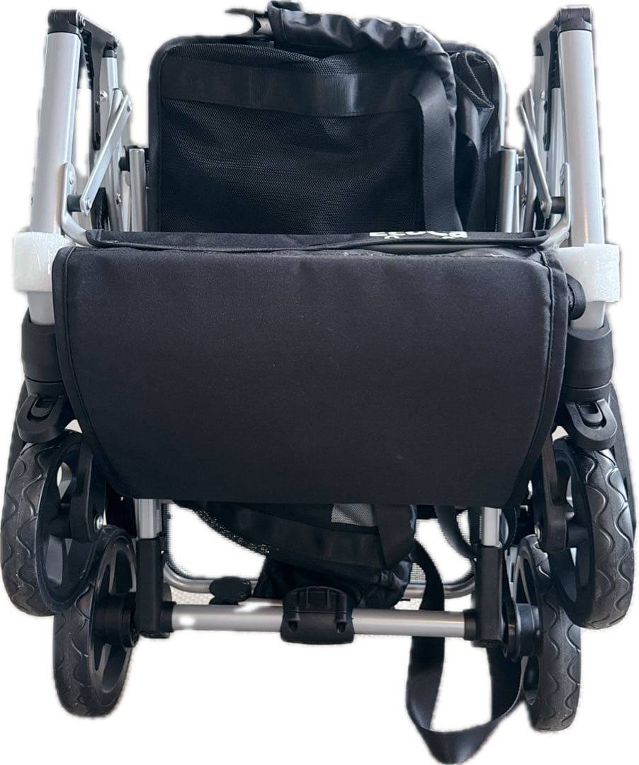 EcoCa 折りたたみ式ショッピングカート 黒