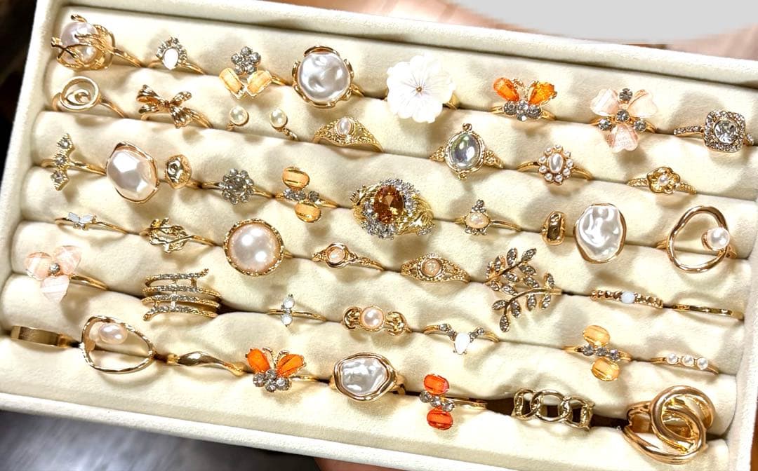 【ラスト一点】　指輪　まとめ売り　リング　ファッションリング　ヴィンテージ
