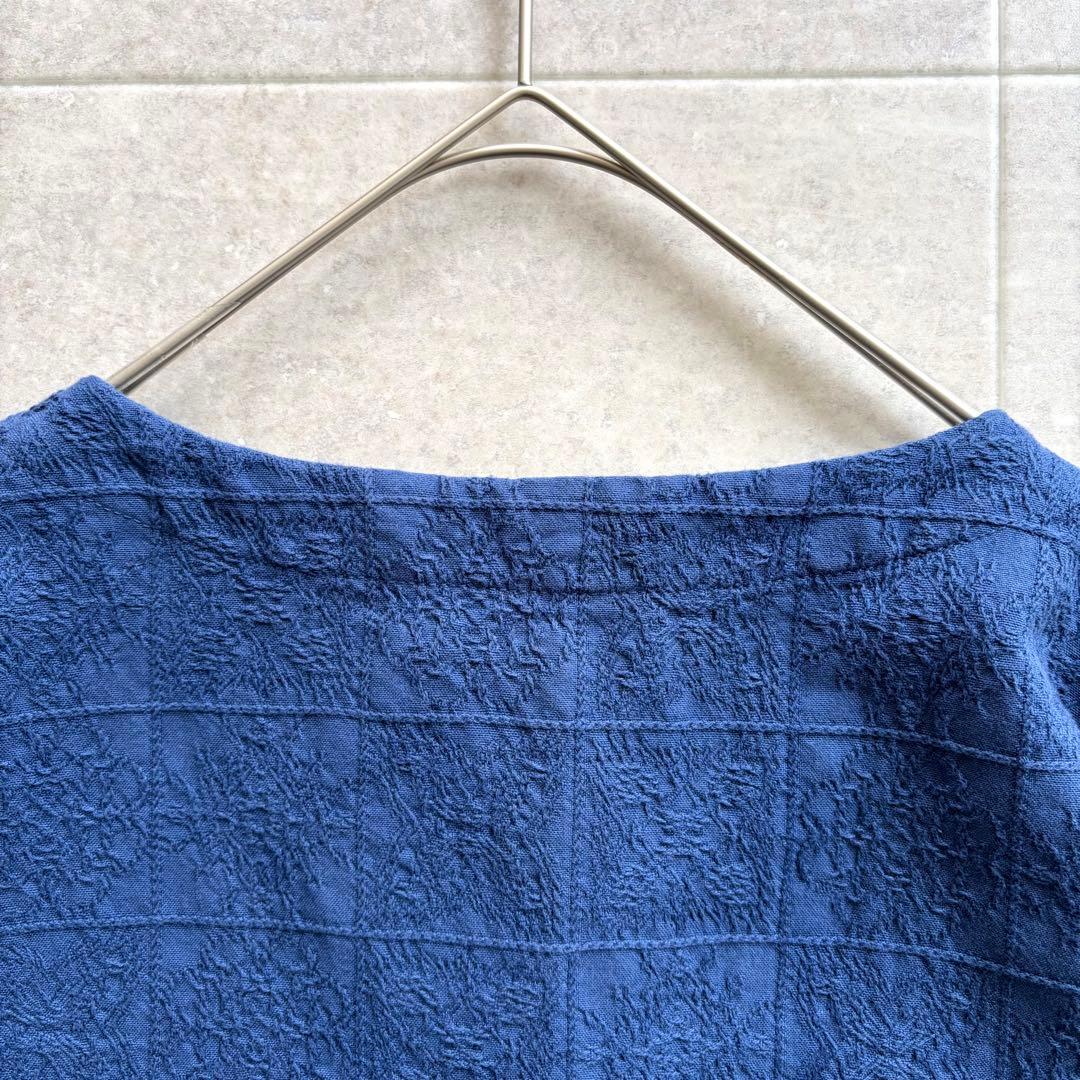 tumugu: ツムグ コットン 刺繍 ボレロ ジャケット 羽織り 日本製