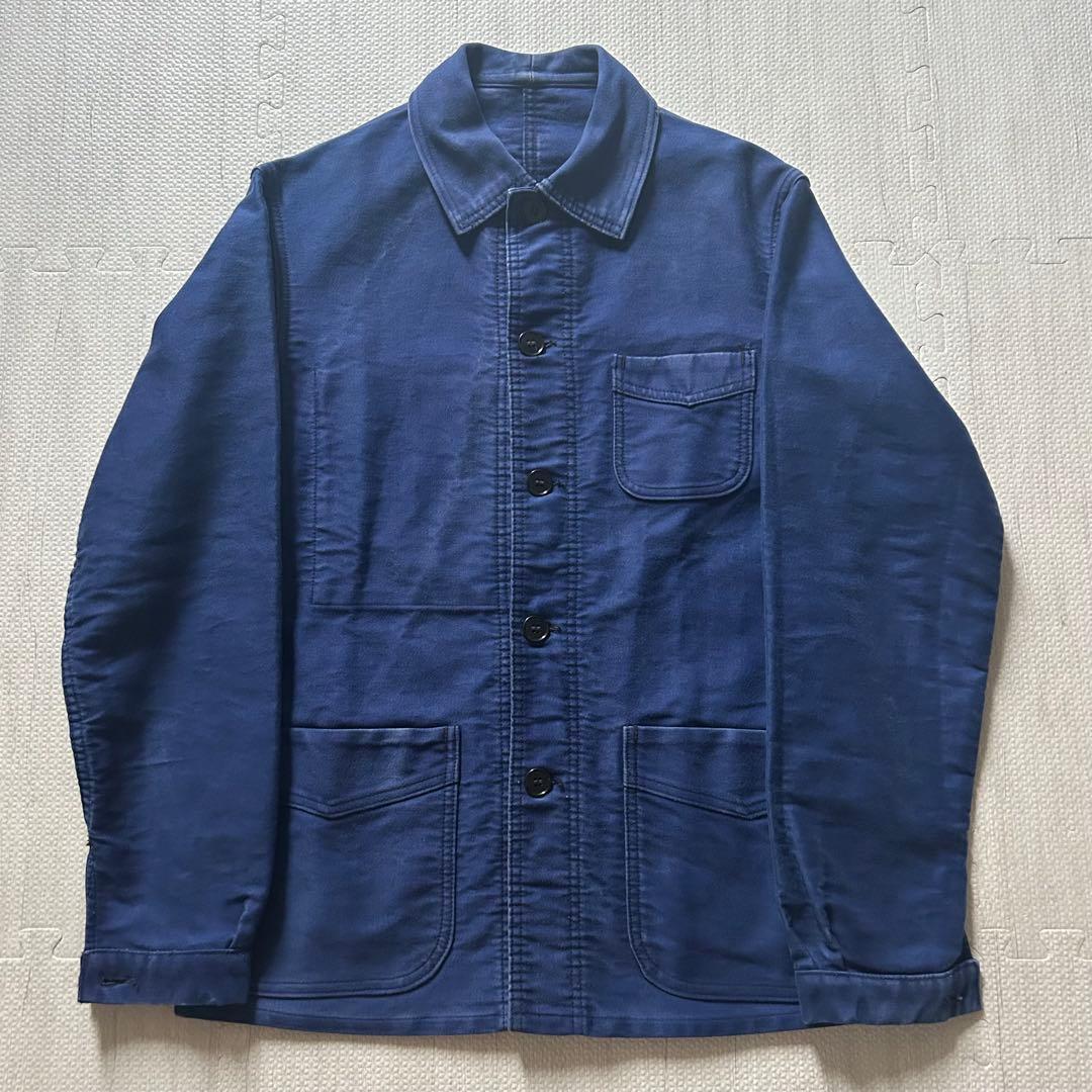40s \"le mont st michel \"モールスキンジャケット