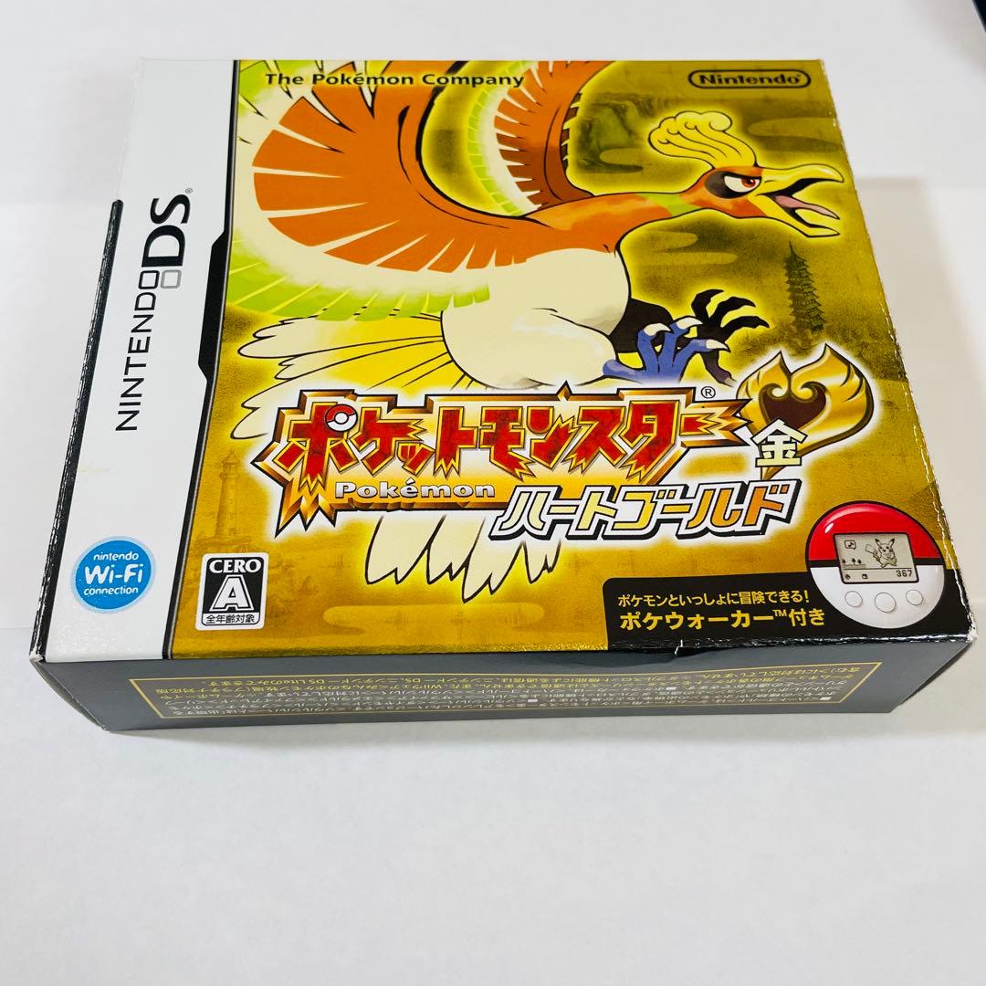 【美品‼︎】ポケットモンスター ハートゴールド 箱付き ポケウォーカー無し