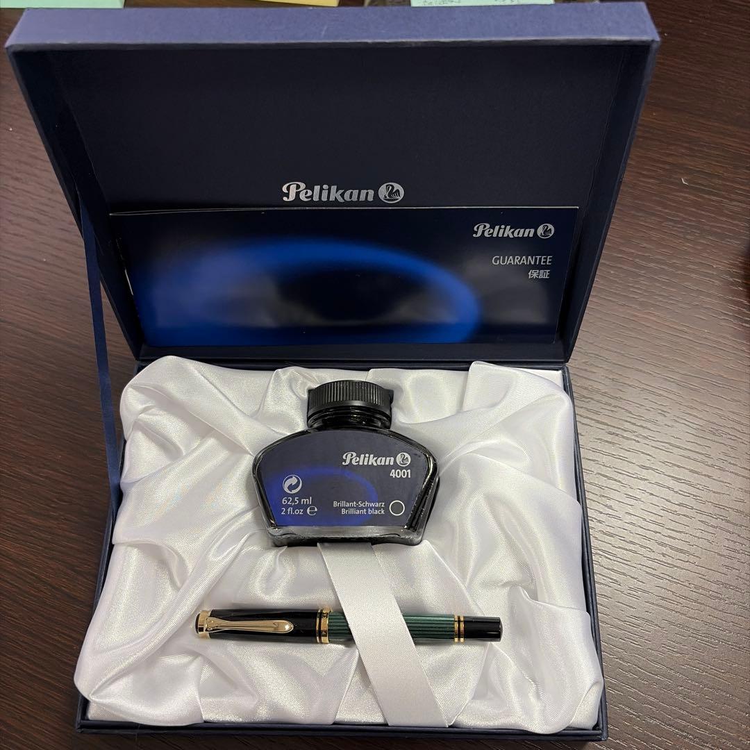 Pelikan ペリカン　スーベレーン M300 緑縞　EF