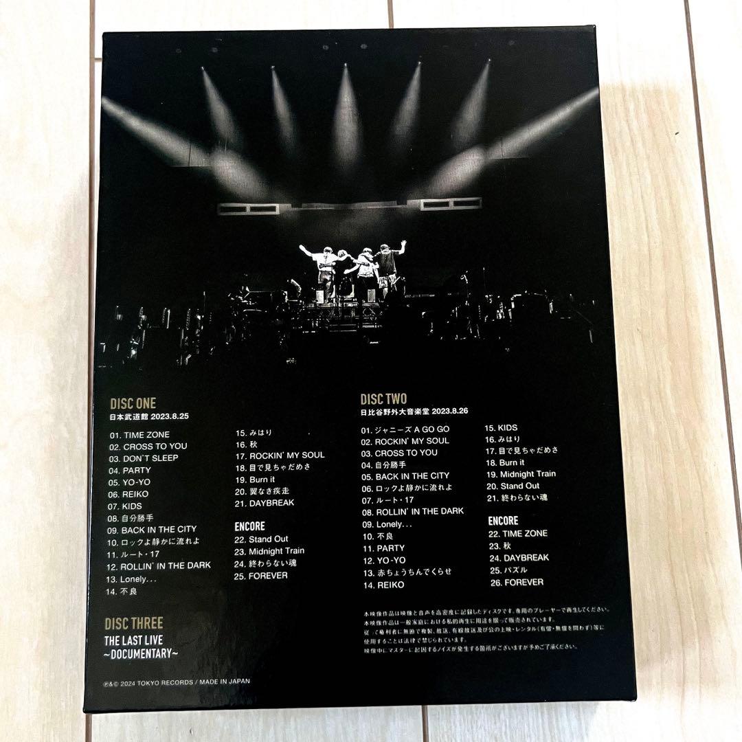 美品 男闘呼組 LAST FOEVER DVD3枚組