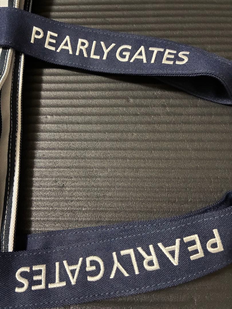PEARLY GATES ストライプ トートバッグ