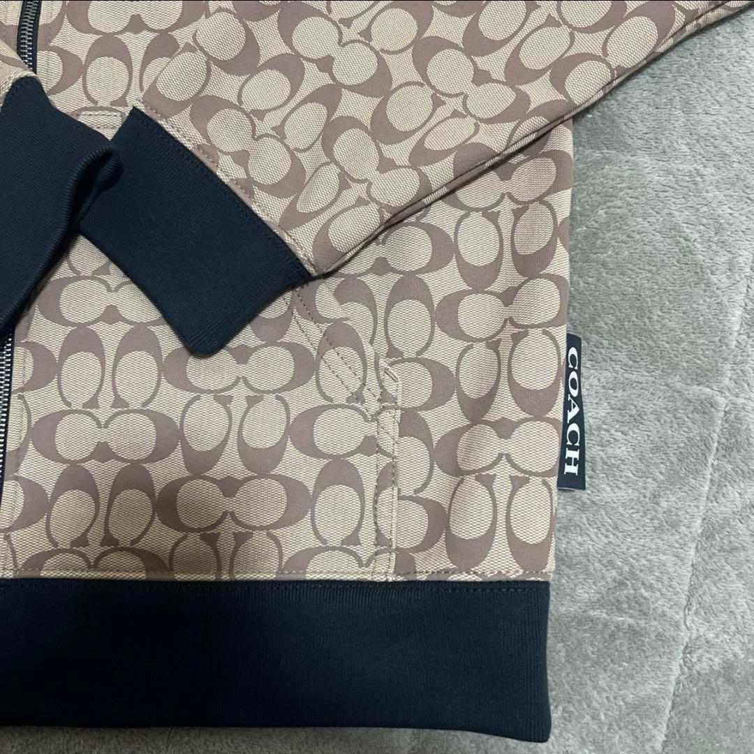 コーチ COACH オール オーバー シグネチャー ジップ フーディー