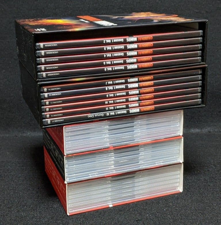 クリミナルマインドDVD BOX/シーズン1〜4☆シーズン1の1,2話のみ欠品