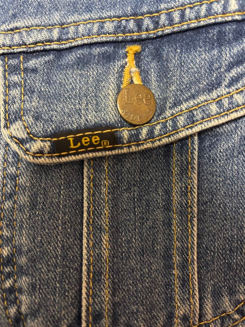 Lee デニムジャケット M 復刻 ビンテージ 赤タグ 101-Jタイプ