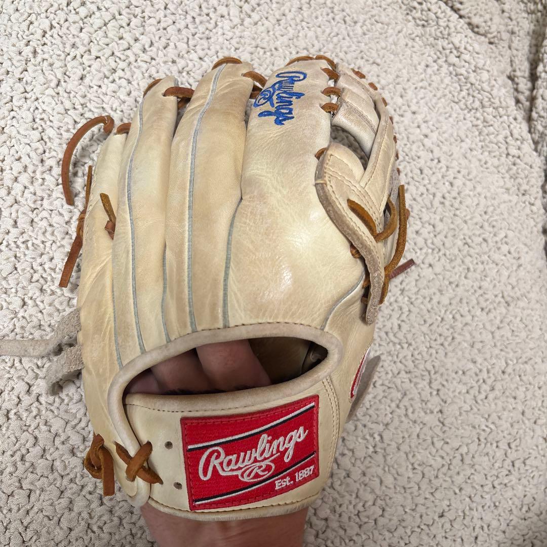 美品Rawlings ローリングス 軟式グローブ 外野用GR5AGK75 草野球