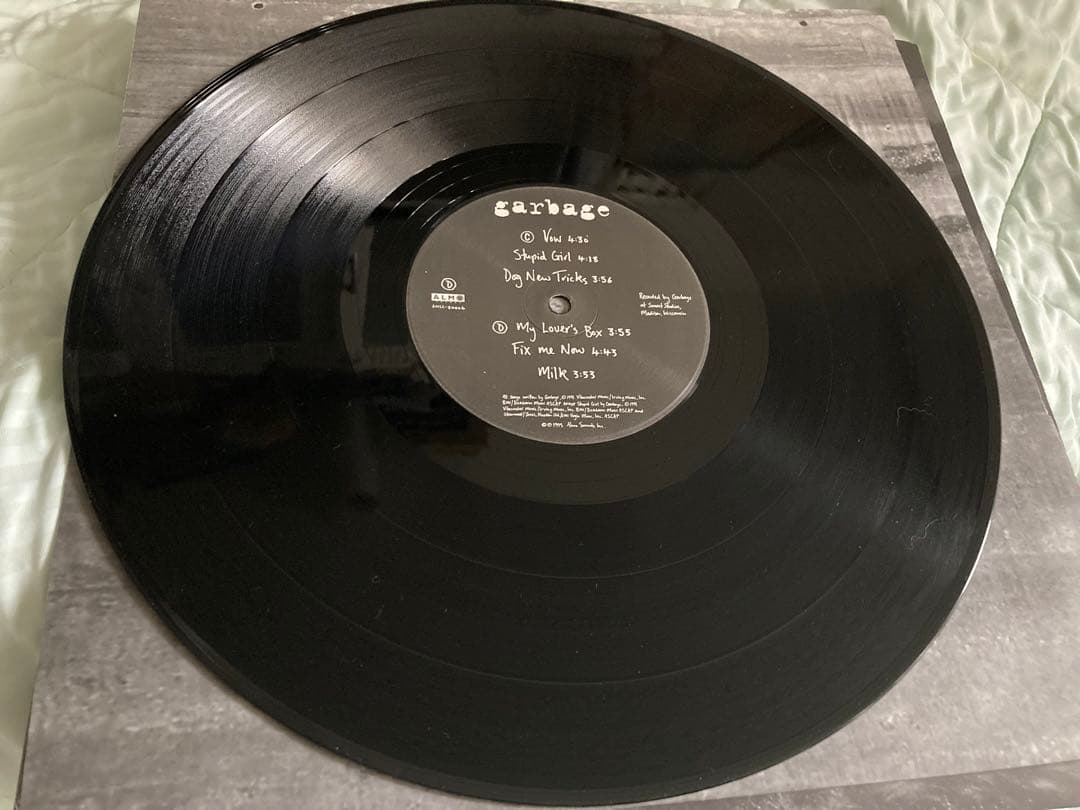 レアgarbage ガービッジ直筆サインレコード　2lp analog アナログ