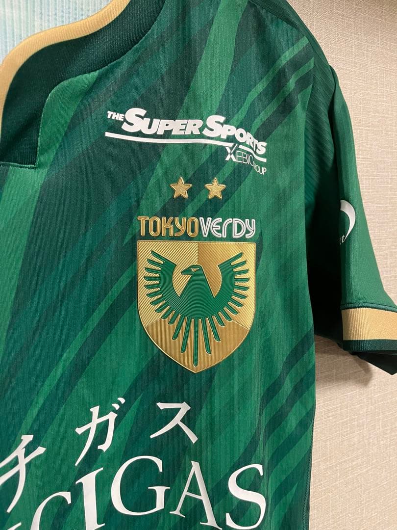 東京ヴェルディ2025オーセンティックユニフォーム ATHLETA M 深澤大輝