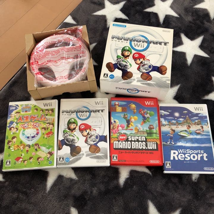 任天堂Wii本体+スポーツリゾートカセット+その他ゲーム付き