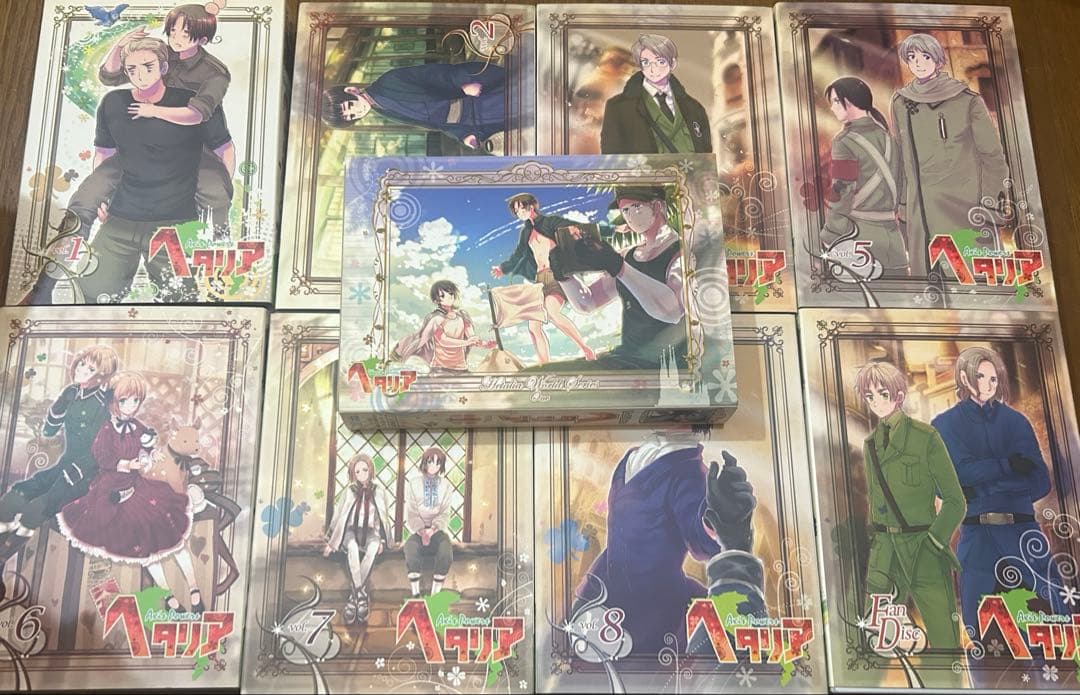ヘタリア　アニメ　DVD アニメイト限定版　初回限定版　CD付き　まとめ売り