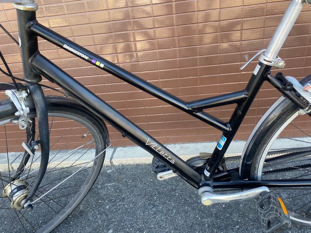 ブリジストン　ビレッタ　ベルトドライブ自転車　アルミフレーム