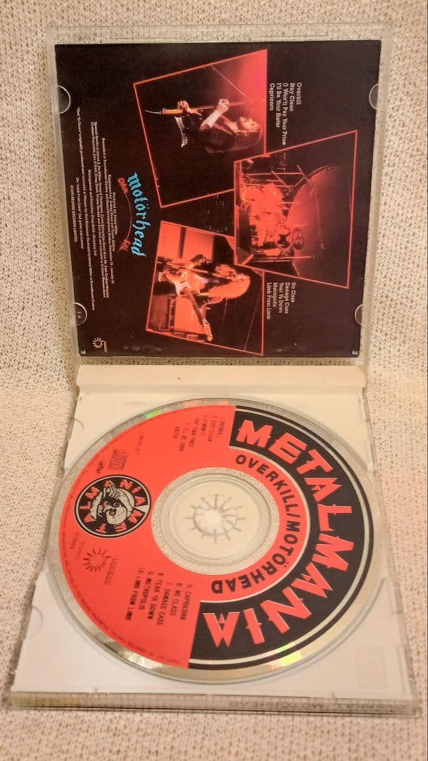 洋楽 モーターヘッド Motorhead 初期 CDアルバム 6枚セット メタル