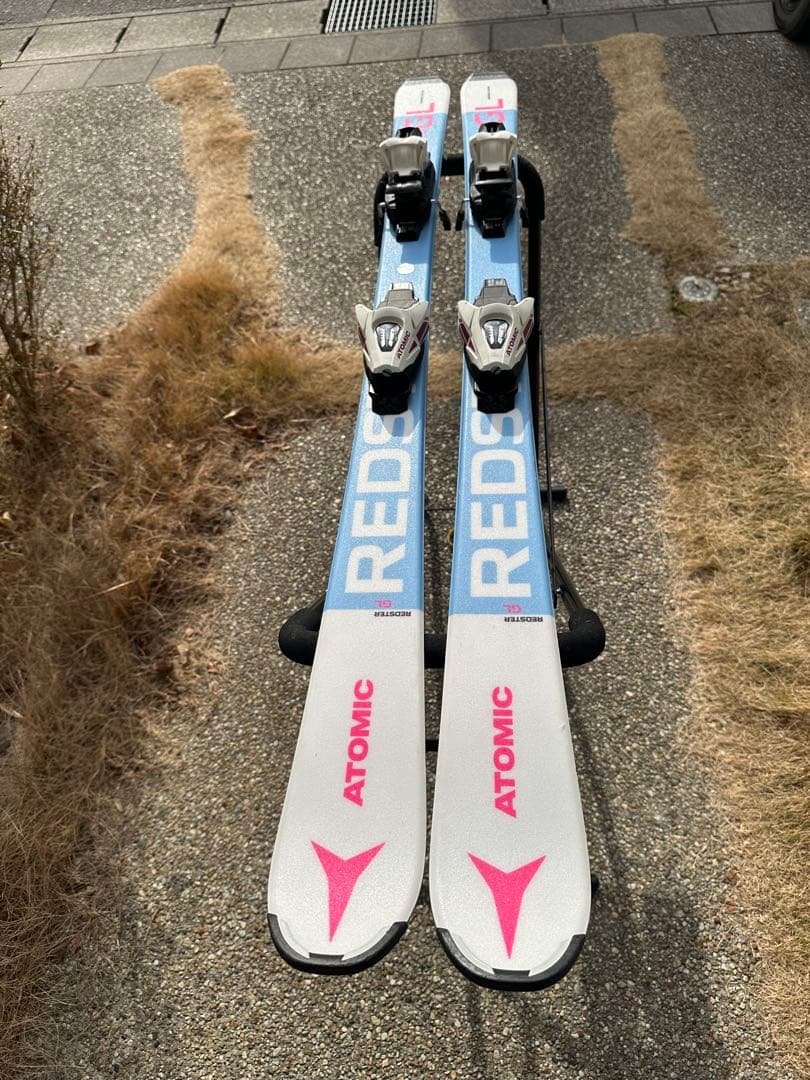 ATOMIC REDSTER GL 130cmスキー板　3点セット　バック付き