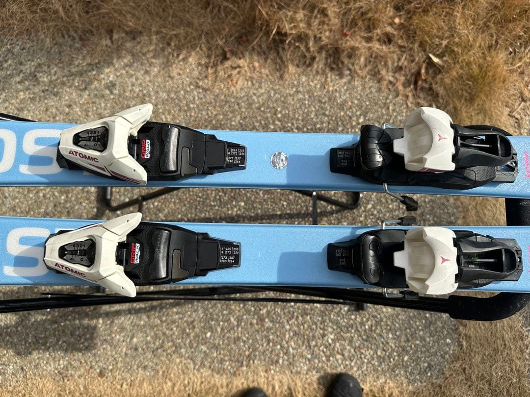 ATOMIC REDSTER GL 130cmスキー板　3点セット　バック付き