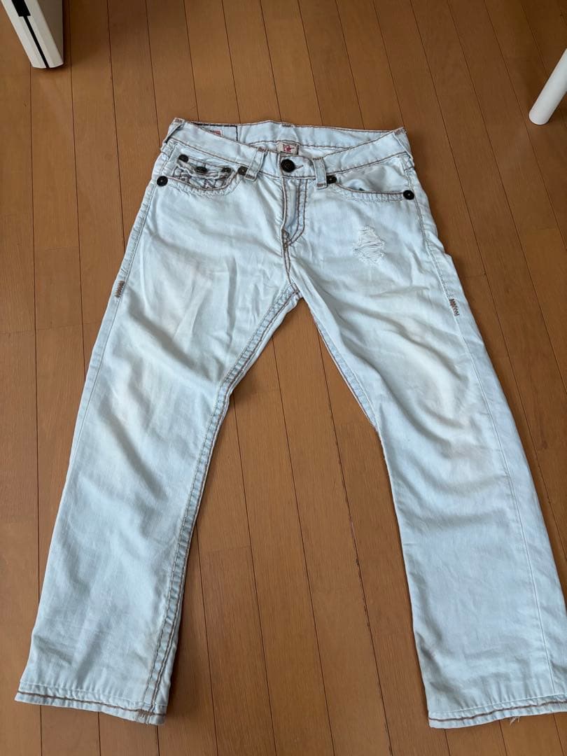true religion 白 ストレート