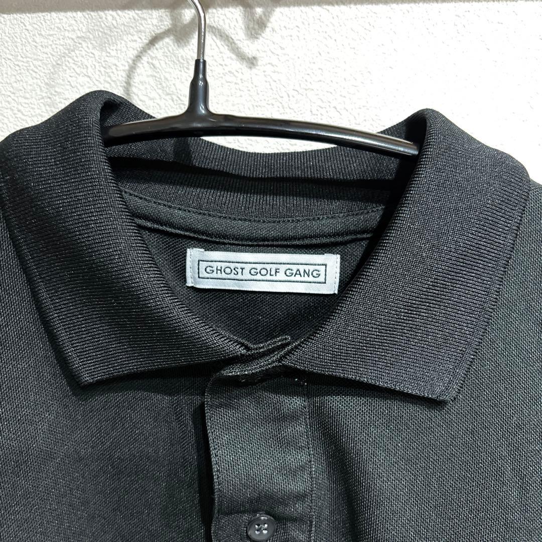 希少 GHOST GOLF GANG ブラック　ポロシャツ、パンツ