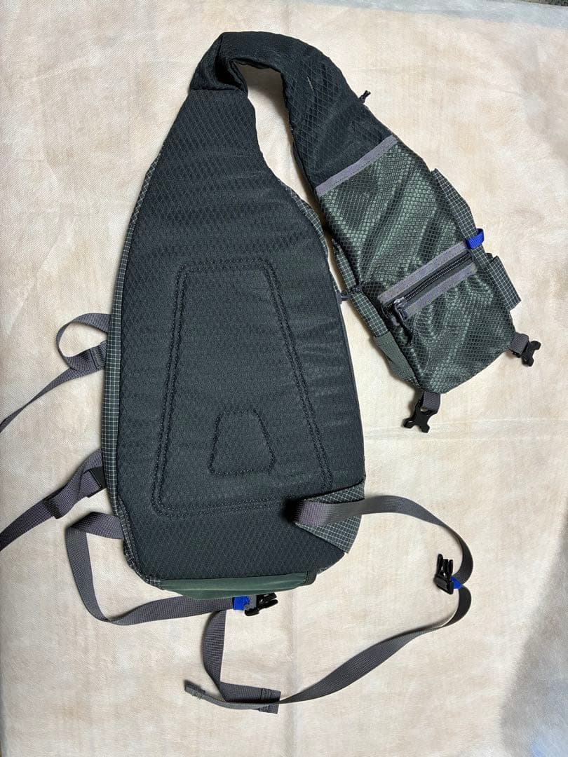 patagonia スリングバッグ グレー
