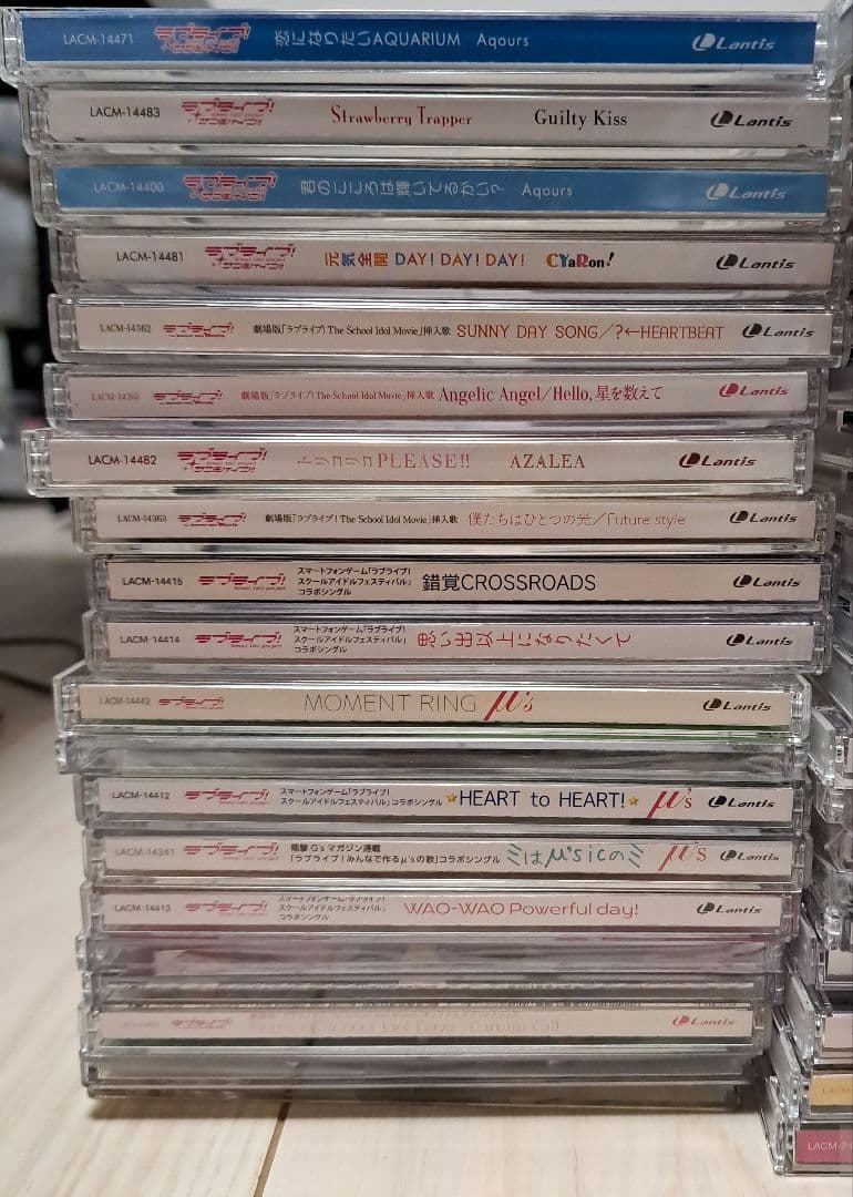 CD83枚まとめ売りセット ラブライブシリーズ 花澤香菜 三森すずこ バンドリ等