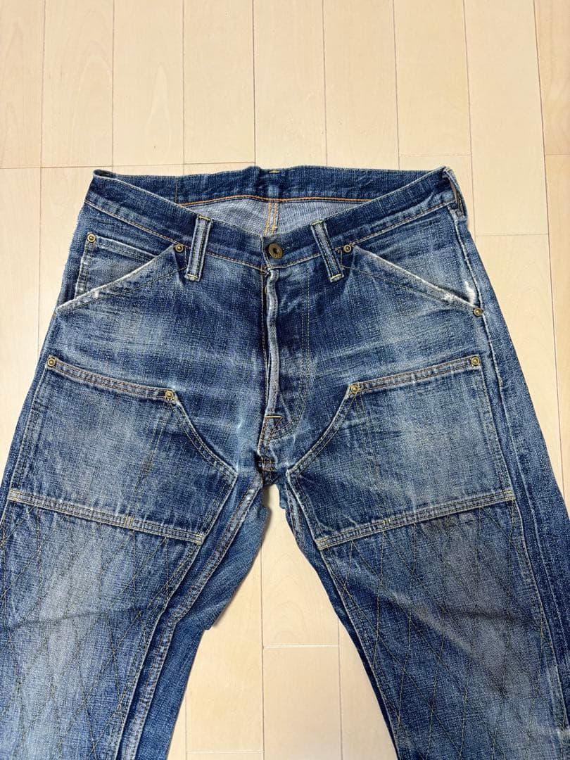 TROPHY CLOTHING トロフィークロージング ナローダブルニー　32