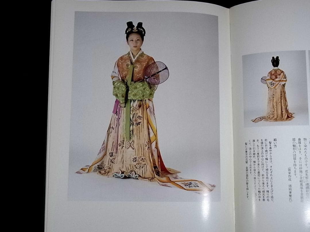 日本髪の本　結髪78工程連続写真掲載　島田髷　十二単　束帯　時代衣装　簪　髪型