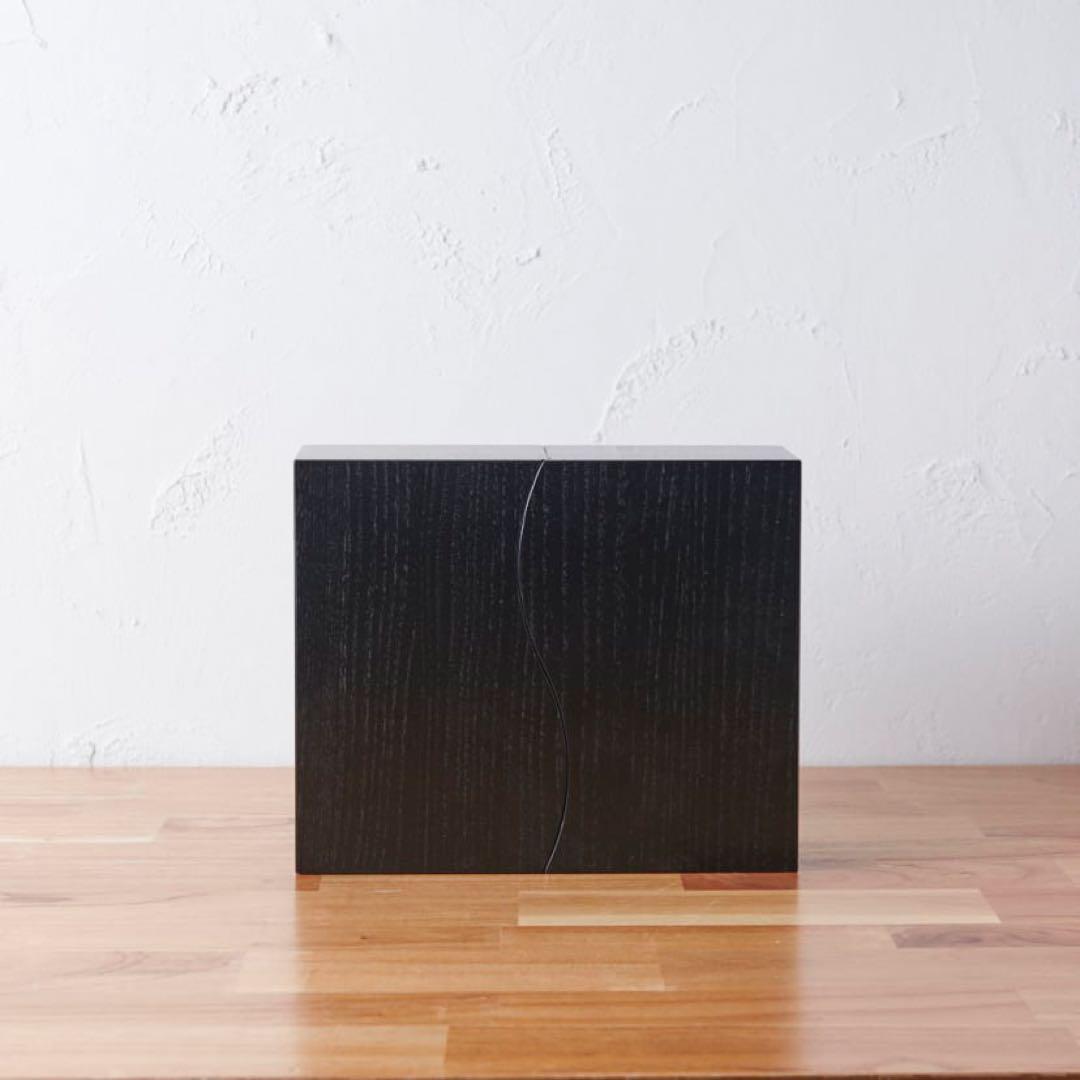 想ひ箱　おもいはこ　黒（ウレタン塗装）　桐箱　小物入れ