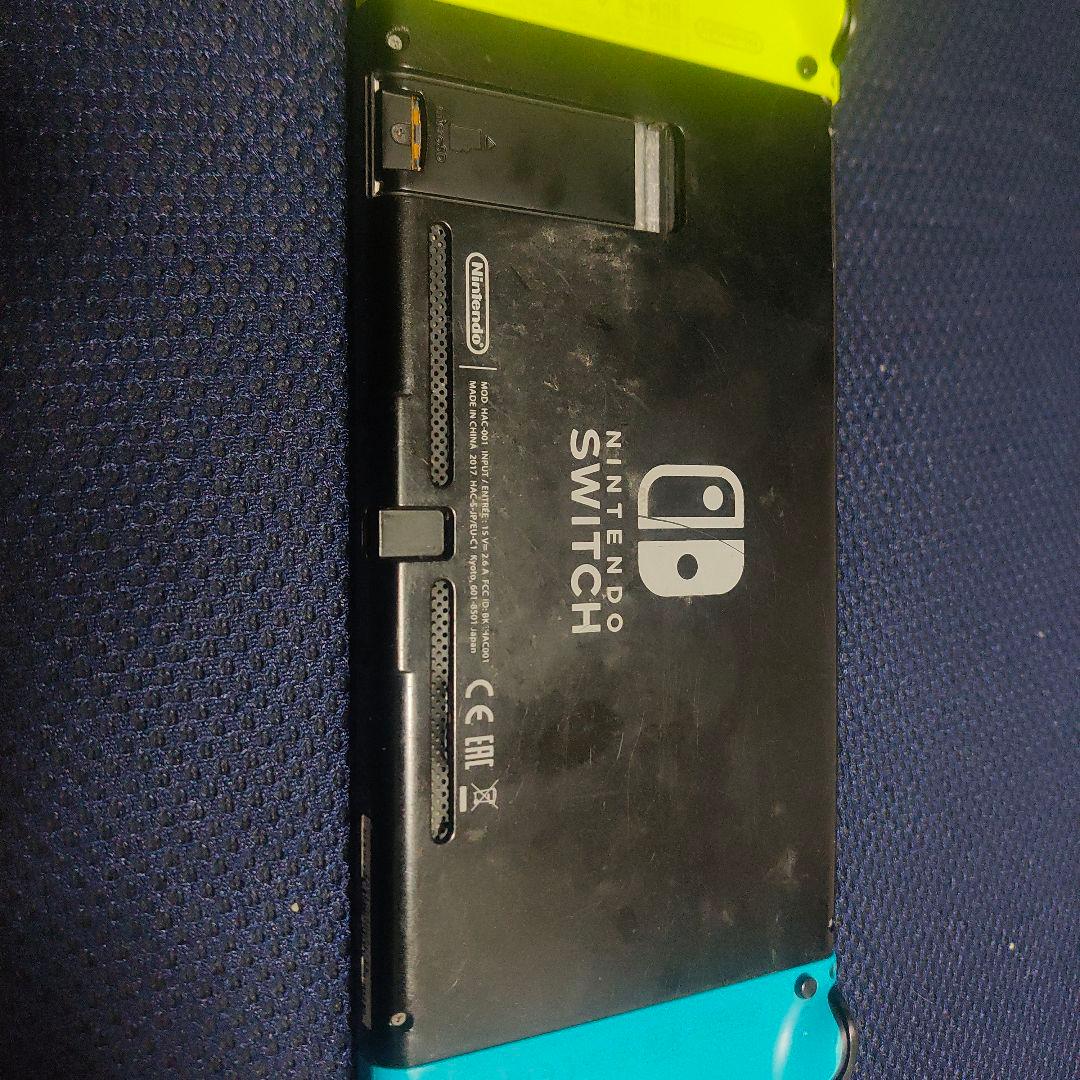 未対策機　Nintendo Switch 本体 　ジャンク扱い　本体のみ