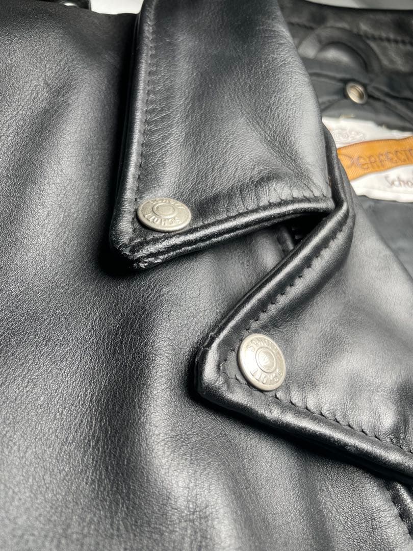 Schott 618 44 90s 希少サイズ美品　ショット　レザーライダース