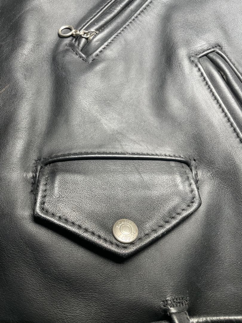 Schott 618 44 90s 希少サイズ美品　ショット　レザーライダース