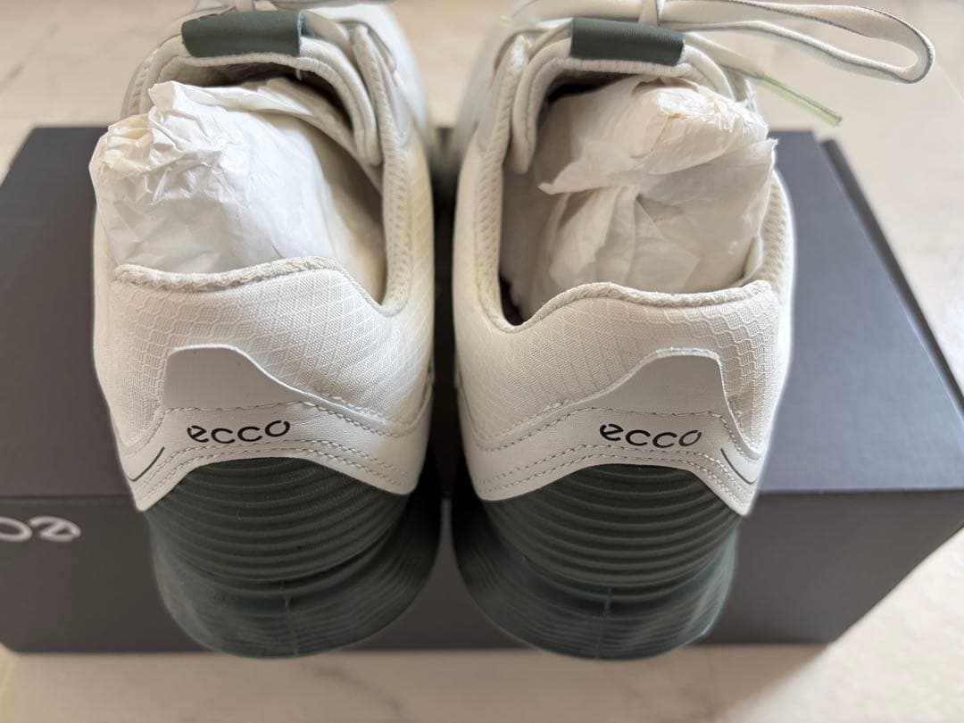 ecco ゴルフシューズ ホワイト　25.0cm