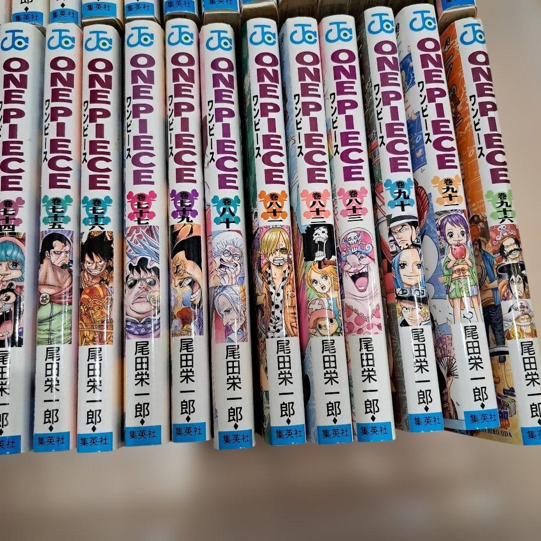 ONE PIECE ワンピース 1〜109巻セット尾田栄一郎　漫画まとめ抜けあり
