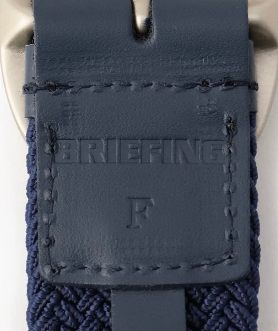 【新品】BRIEFING ベルト　ネイビー　サイズフリー