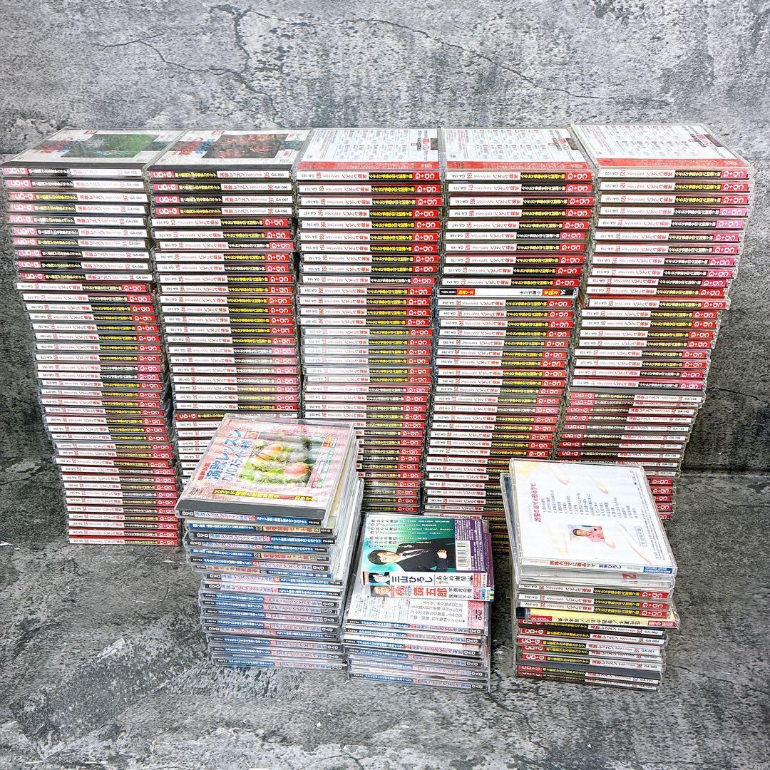 大量　カラオケCD/DVD 237枚セット　まとめ　演歌　レッスン