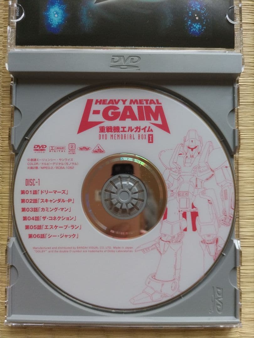 重戦機エルガイムDVDメモリアルBOXⅠ