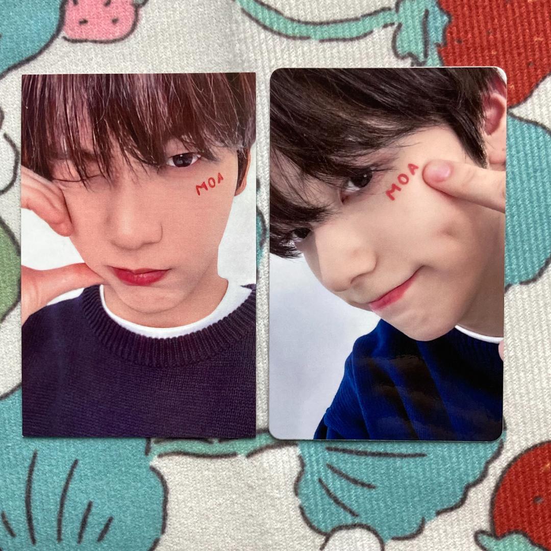 TXT スビン FANLIVE MOAZONE FC トレカ2枚