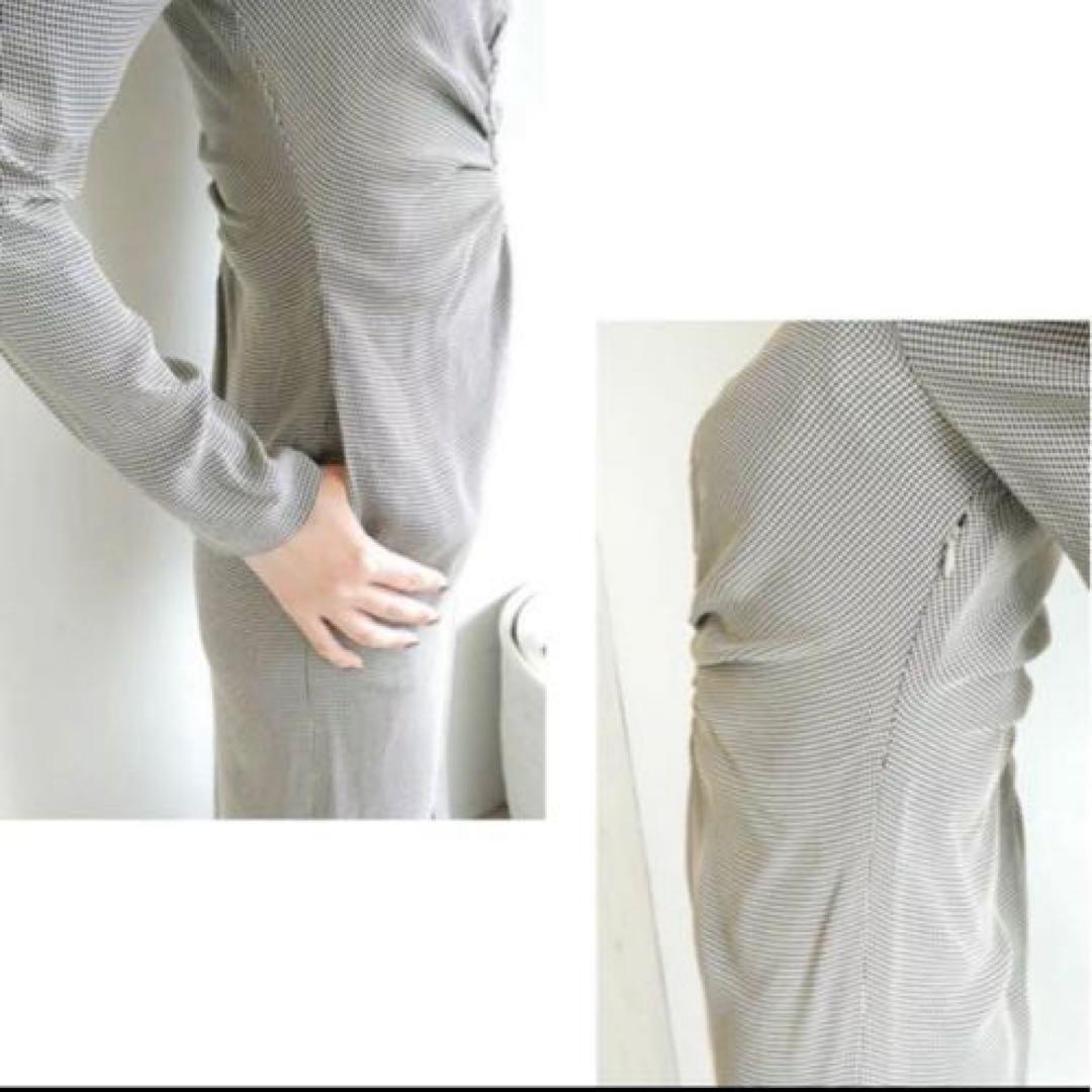 美品✨神崎恵さん着用FRAY I.D シャーリングパフスリーブワンピース2way