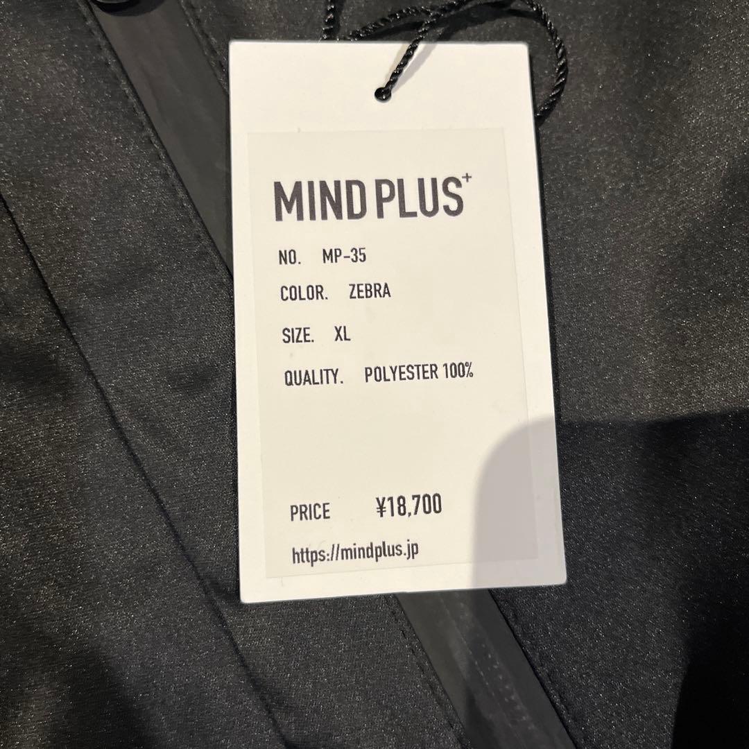 MIND PLUS ゼブラ柄ウィンドブレーカー　XLサイズ