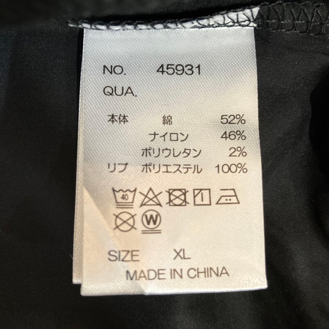 LUXE/R GOLF ストレッチ布帛長袖トレーナー