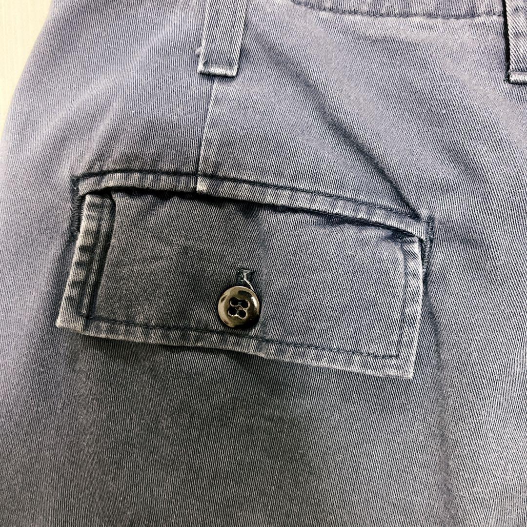 old stussy 90s USA ネイビー　ワークパンツ チノパン コットン