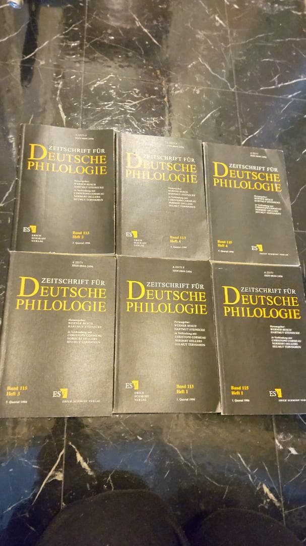 Zeitschrift Deutsche Philologie ドイツ語 洋書