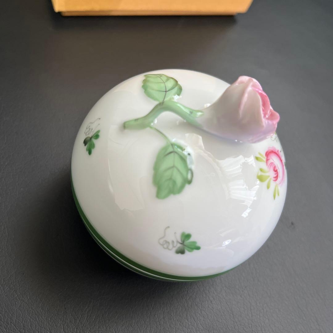 最終価格［新品］Herend♡ウィーンの薔薇♡マルボンボン、小物入れ
