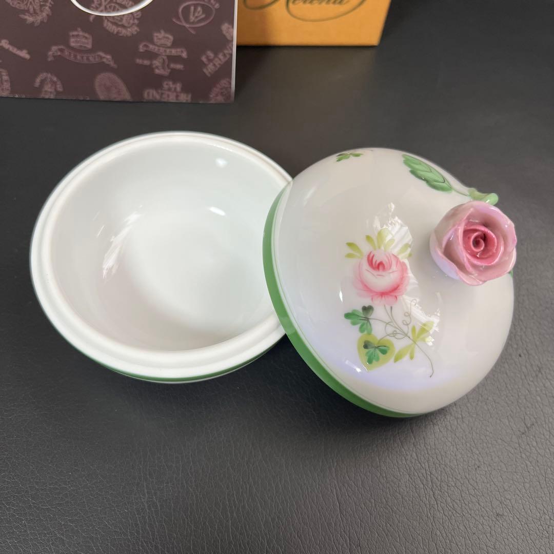 最終価格［新品］Herend♡ウィーンの薔薇♡マルボンボン、小物入れ